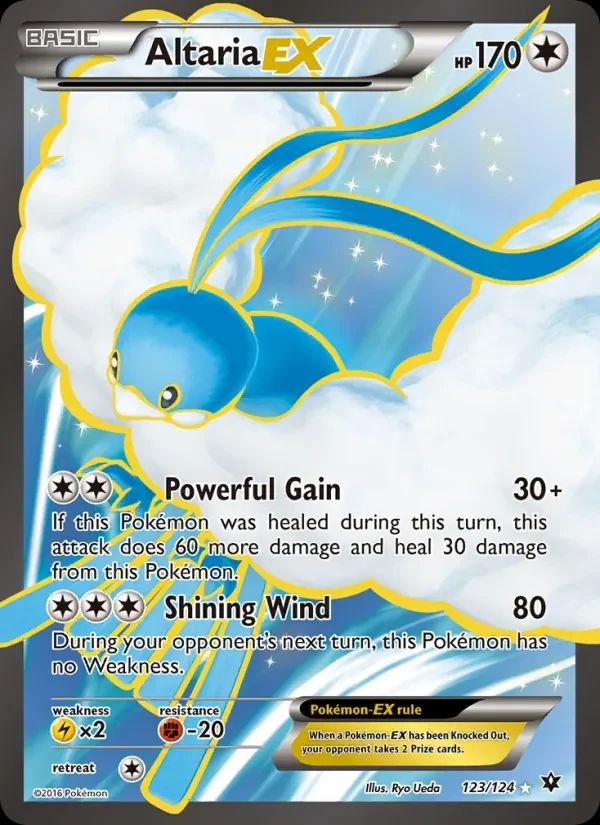 Altaria EX Fates Collide card