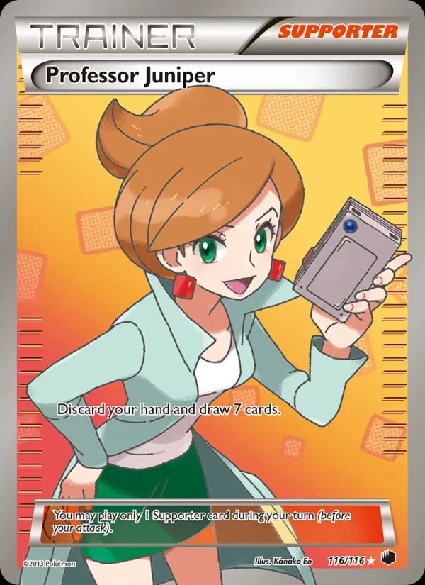 Professor Juniper Plasma Freeze card