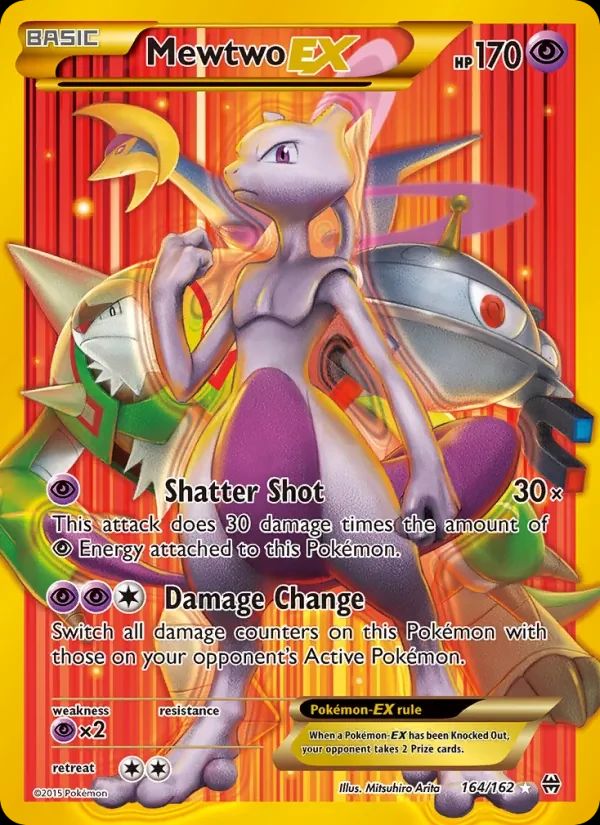 Mewtwo EX BREAKthrough card