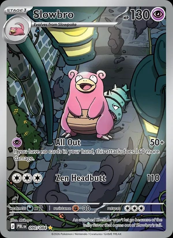 Slowbro Pitch Black card