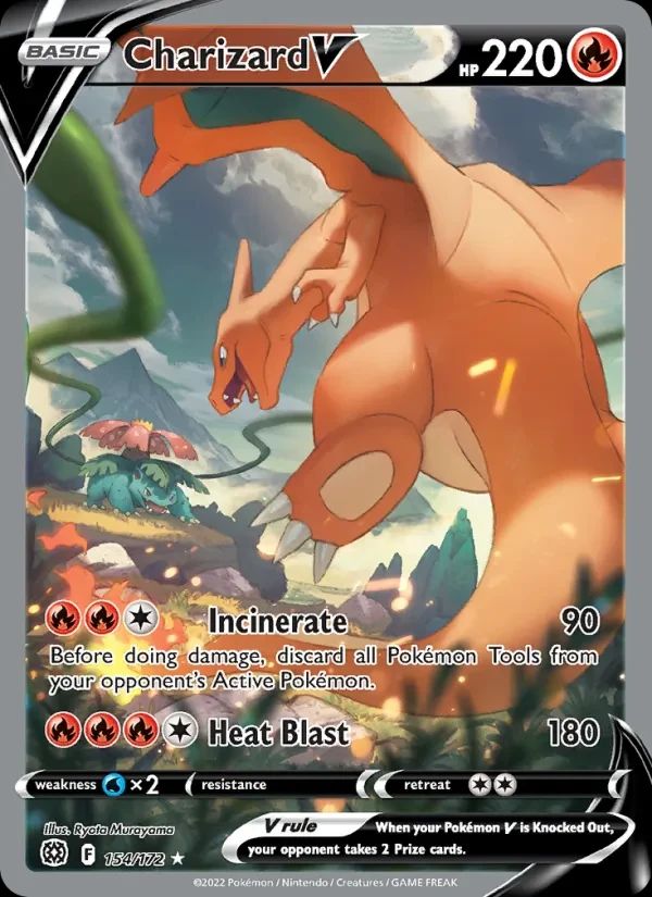 Charizard V Brilliant Stars card