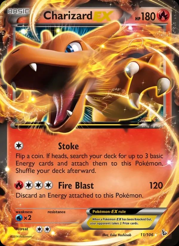 Charizard EX Flashfire card