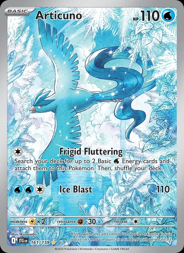 Articuno Journey Together card