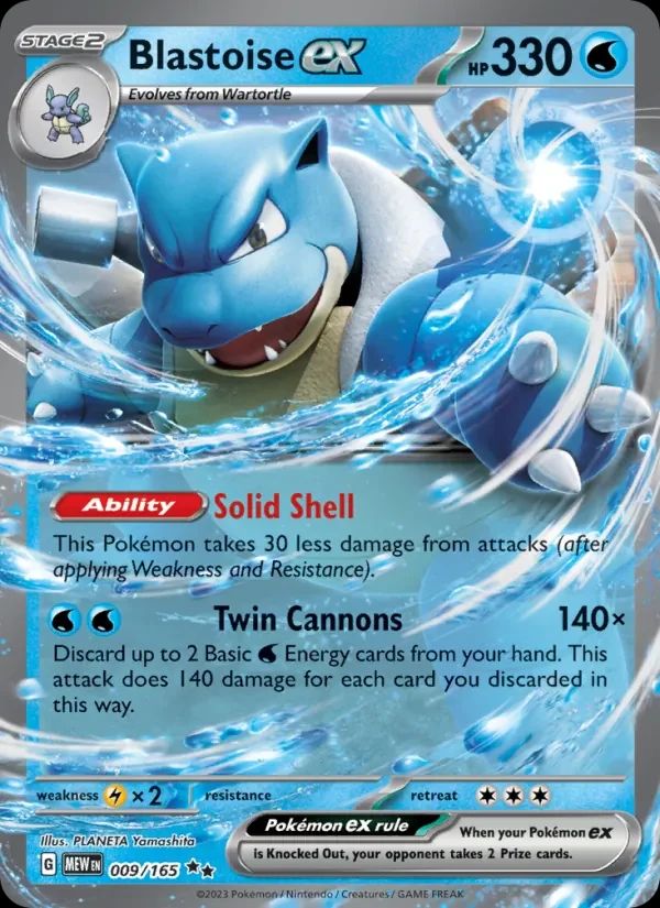 Blastoise ex 9