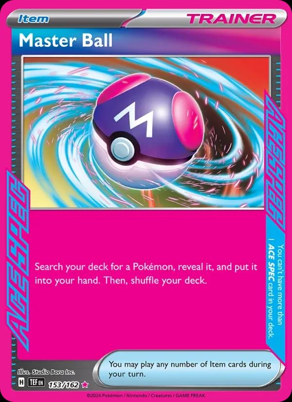 Master Ball Temporal Forces card