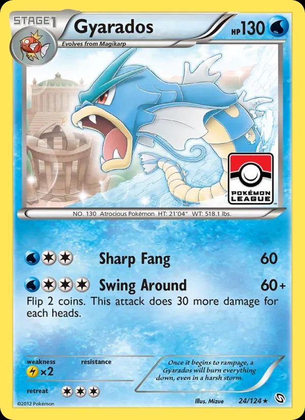 Gyarados Dragons Exalted card
