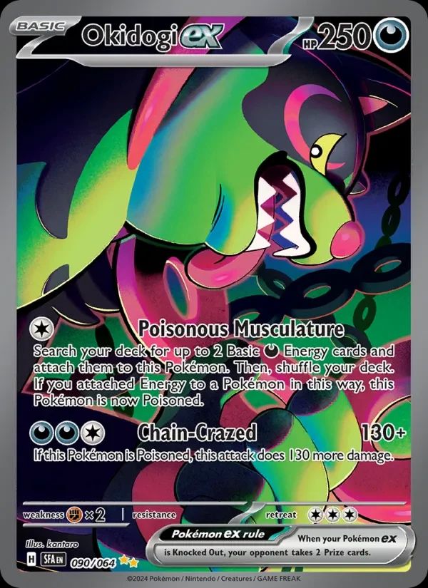 Okidogi ex Shrouded Fable card