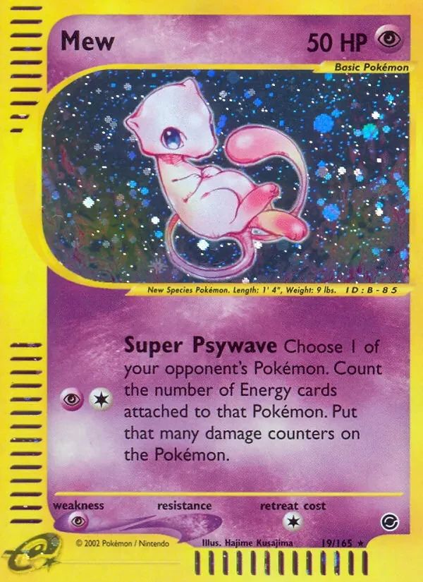 Mew Expedition Base Set card