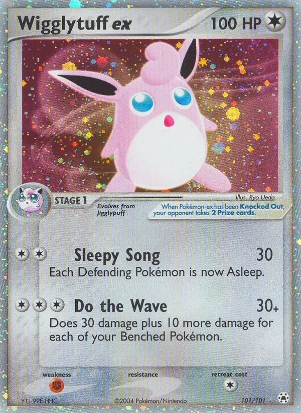 Wigglytuff EX EX Hidden Legends card