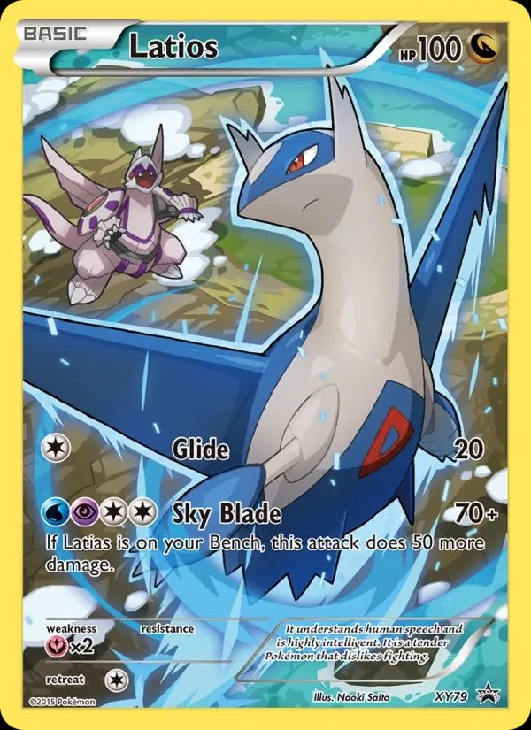 Latios XY Black Star Promos card
