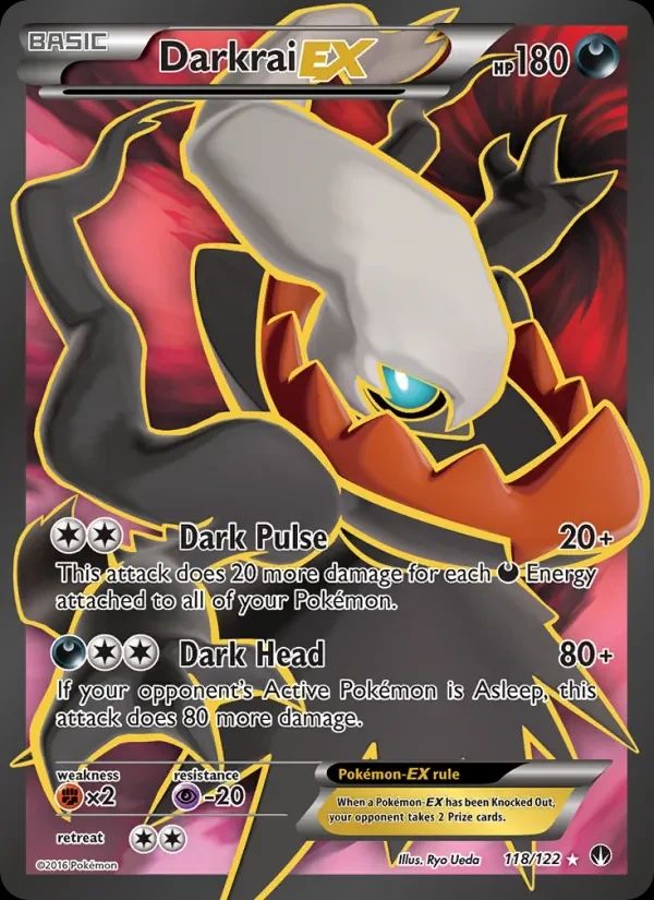 Darkrai EX BREAKpoint card