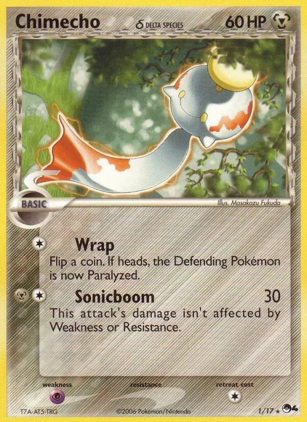 Chimecho δ POP Series 4 card