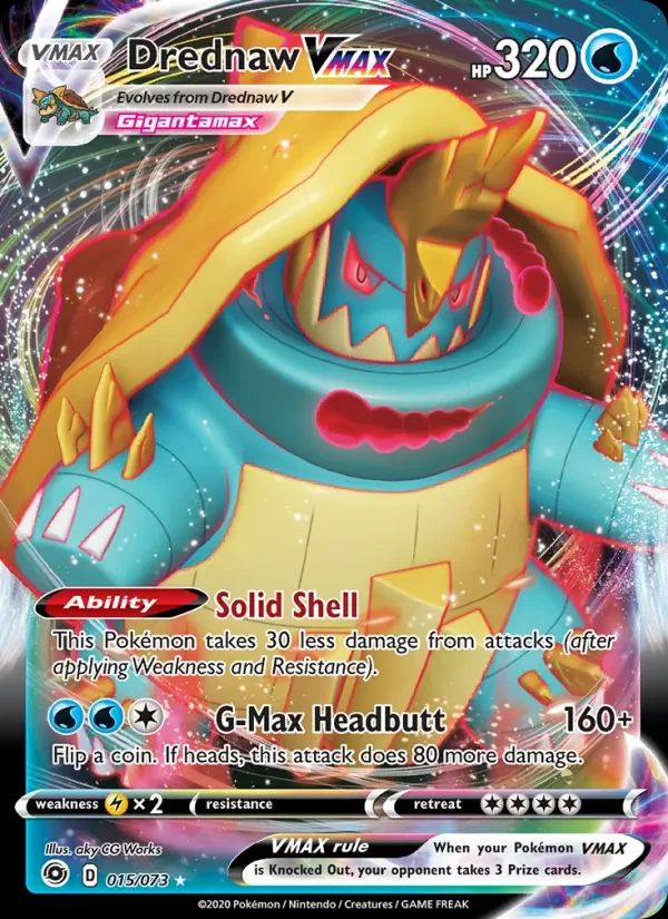 Drednaw VMAX Champion's Path card