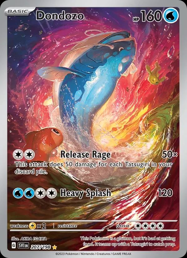 Dondozo Scarlet & Violet card