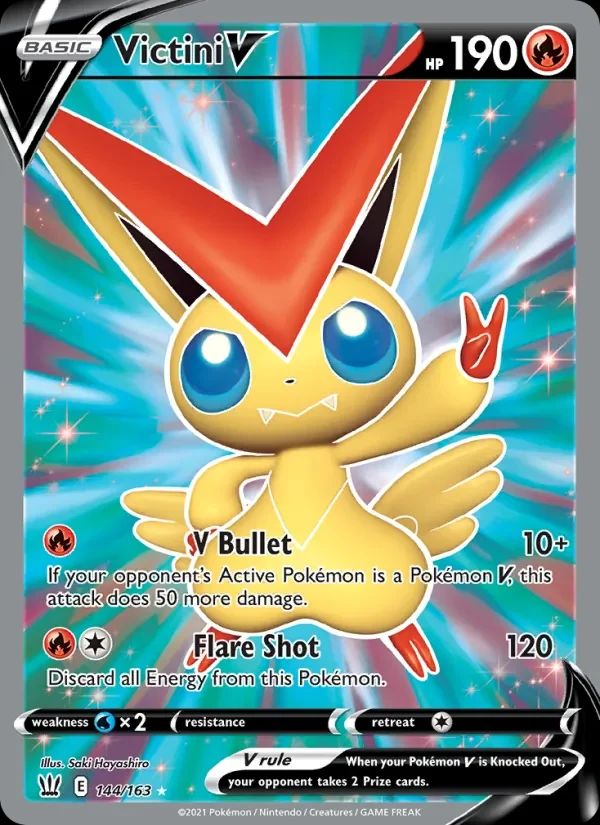Victini V Battle Styles card