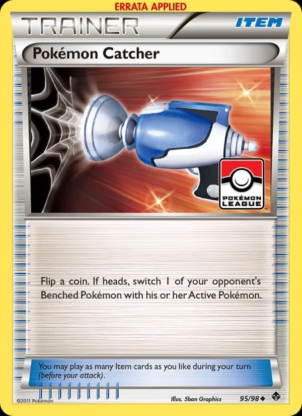 Pokemon Catcher Emerging Powers card
