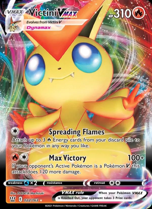 Victini VMAX Battle Styles card
