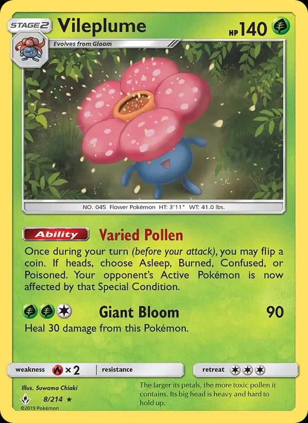 Vileplume 8