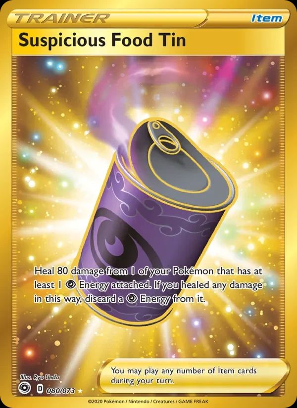 Suspicious Food Tin Champion's Path card