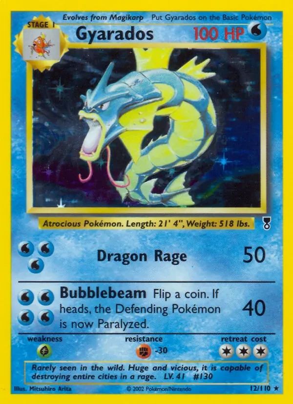 Gyarados Legendary Collection card