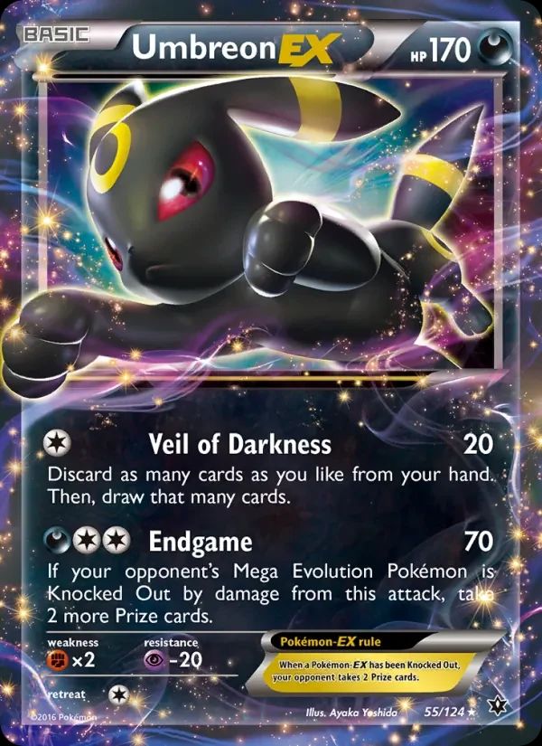 Umbreon EX Fates Collide card