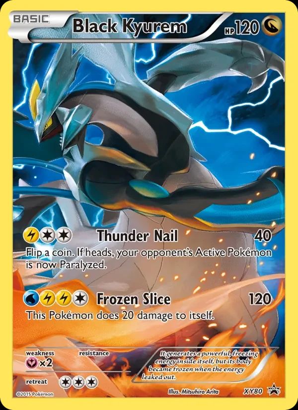 Black Kyurem XY Black Star Promos card