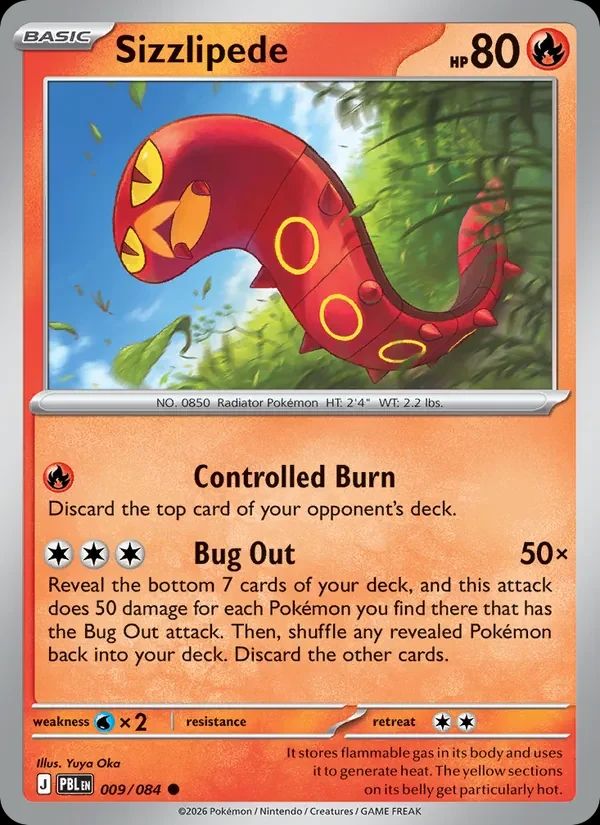 Sizzlipede 9