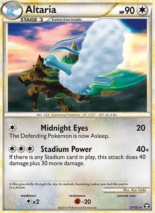 Altaria Triumphant card