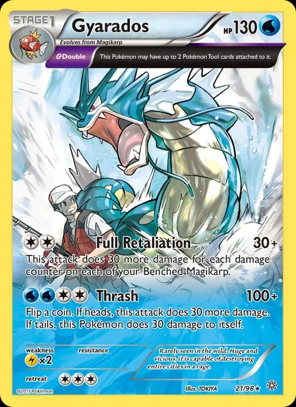 Gyarados Ancient Origins card