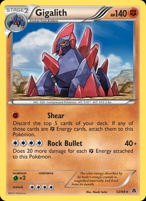 Gigalith Emerging Powers card