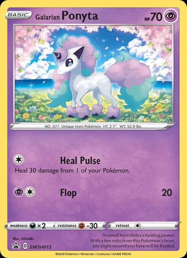 Galarian Ponyta SWSH013