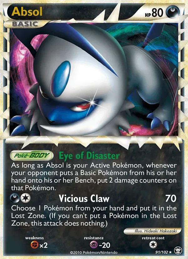 Absol Triumphant card