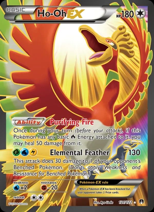 Ho-Oh EX BREAKpoint card