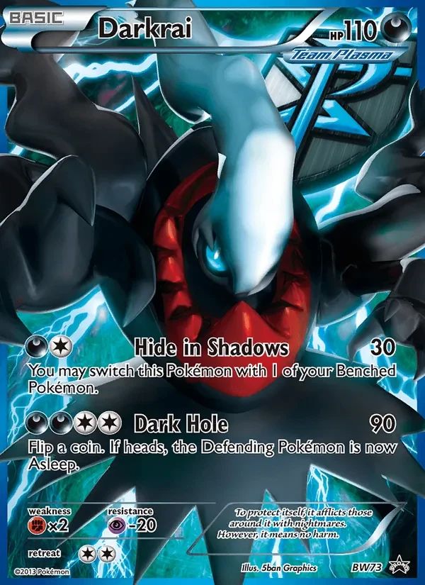 Darkrai BW Black Star Promos card
