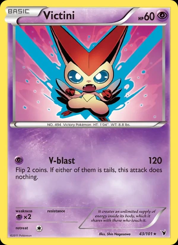 Victini Noble Victories card
