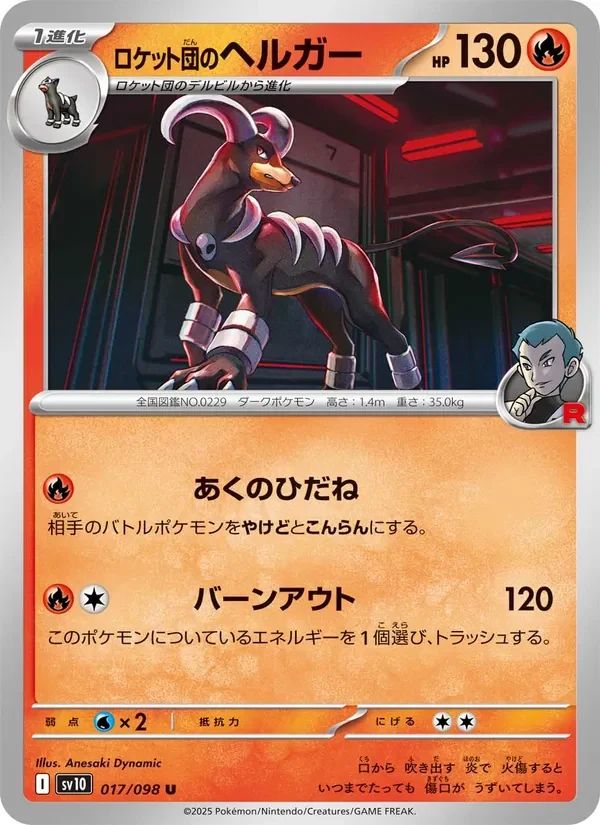 Team Rocket's Houndoom 17