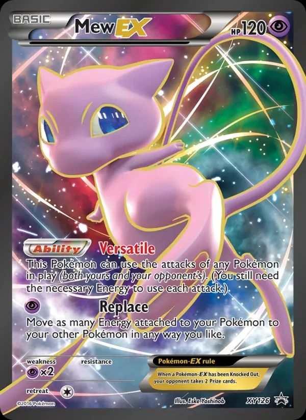 Mew EX XY Black Star Promos card