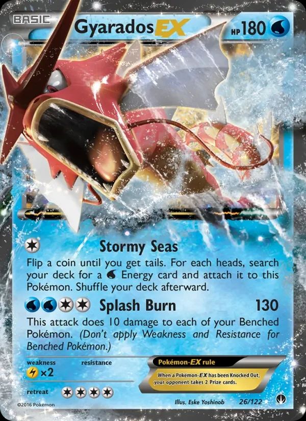 Gyarados EX BREAKpoint card