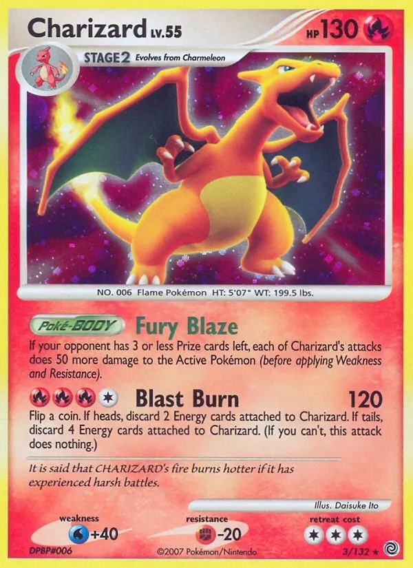 Charizard Secret Wonders card