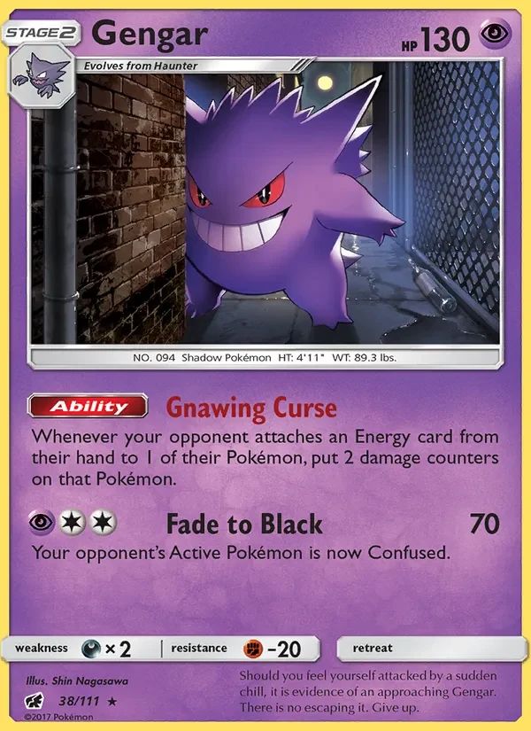 Gengar Crimson Invasion card