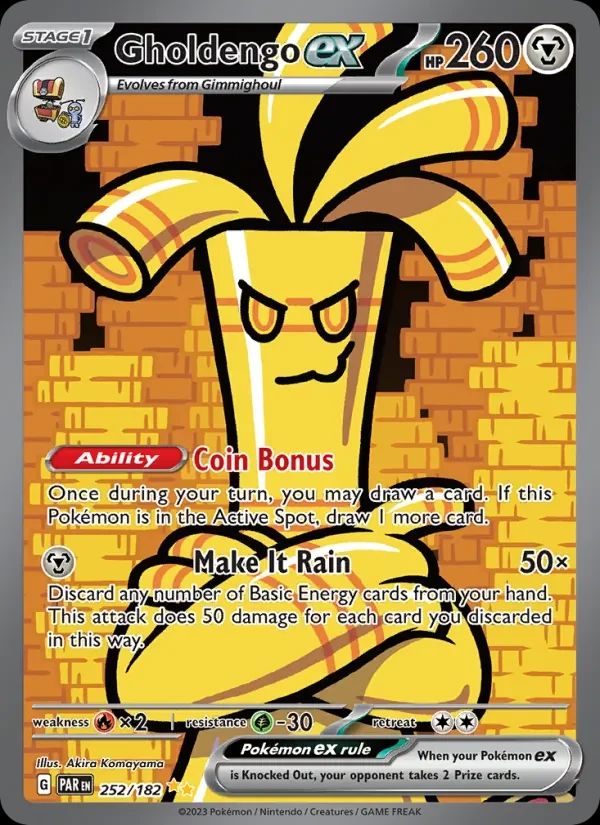 Gholdengo ex Paradox Rift card