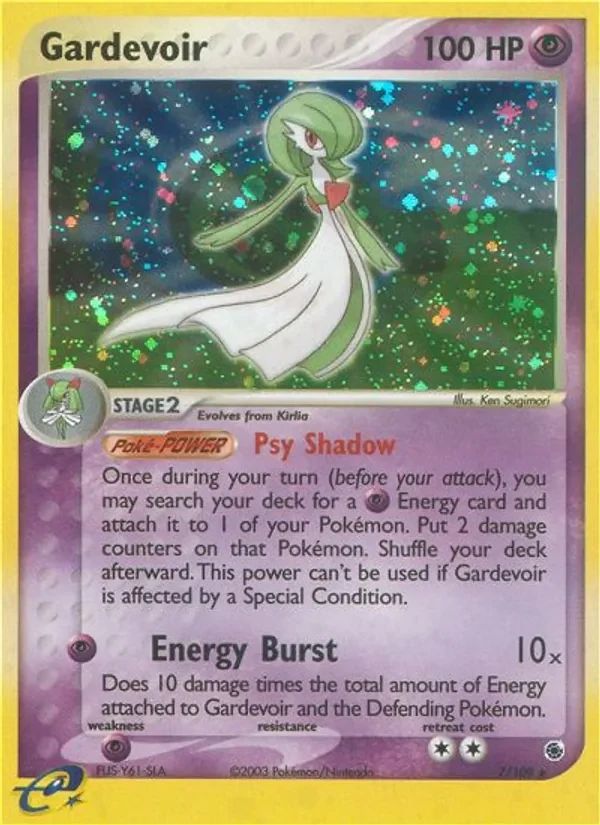 Gardevoir EX Ruby & Sapphire card