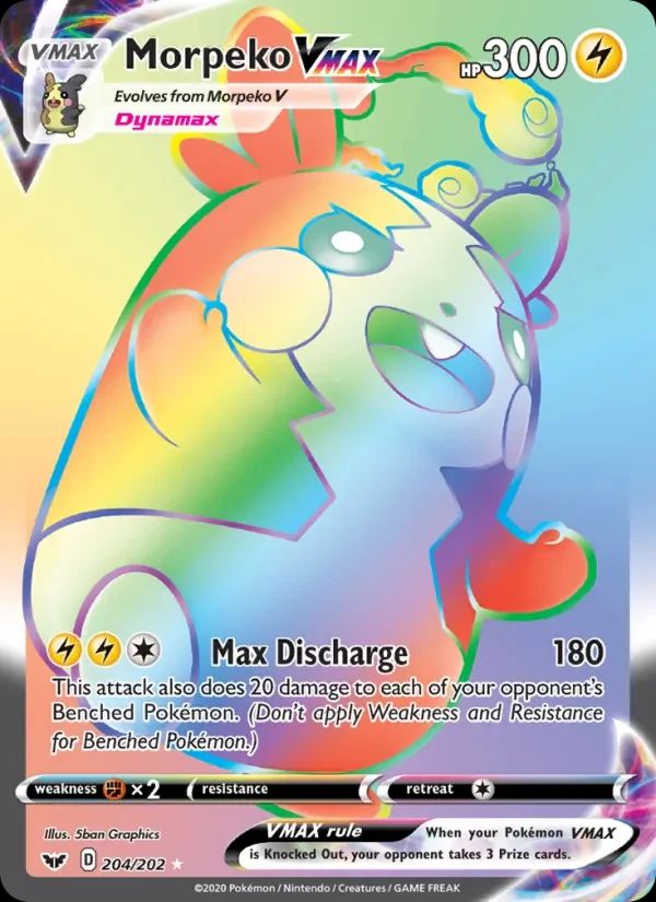 Morpeko VMax Sword & Shield card