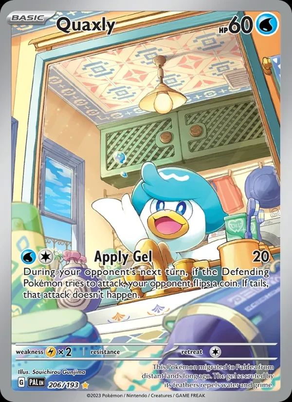 Quaxly Paldea Evolved card