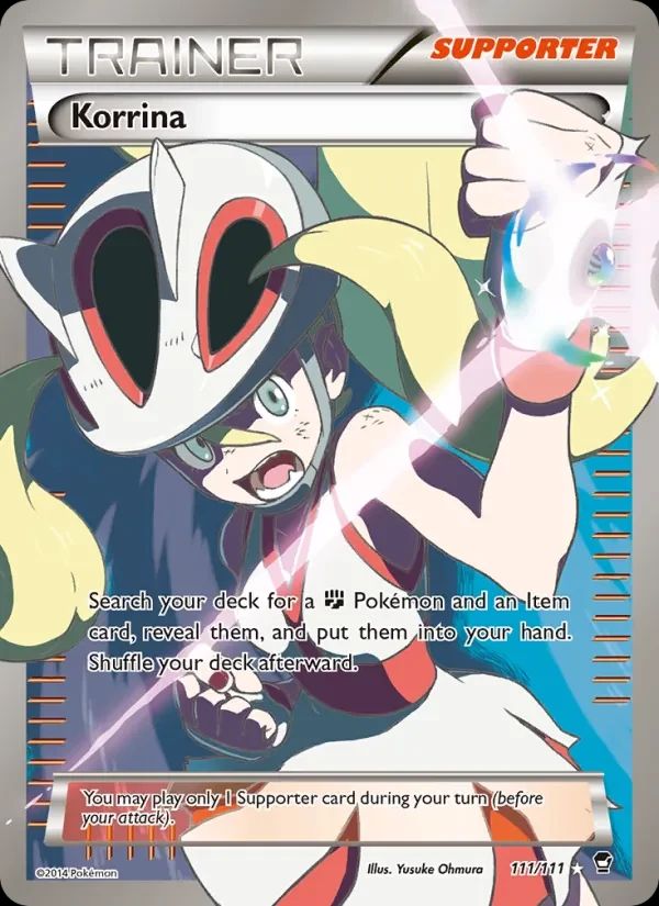 Korrina Furious Fists card