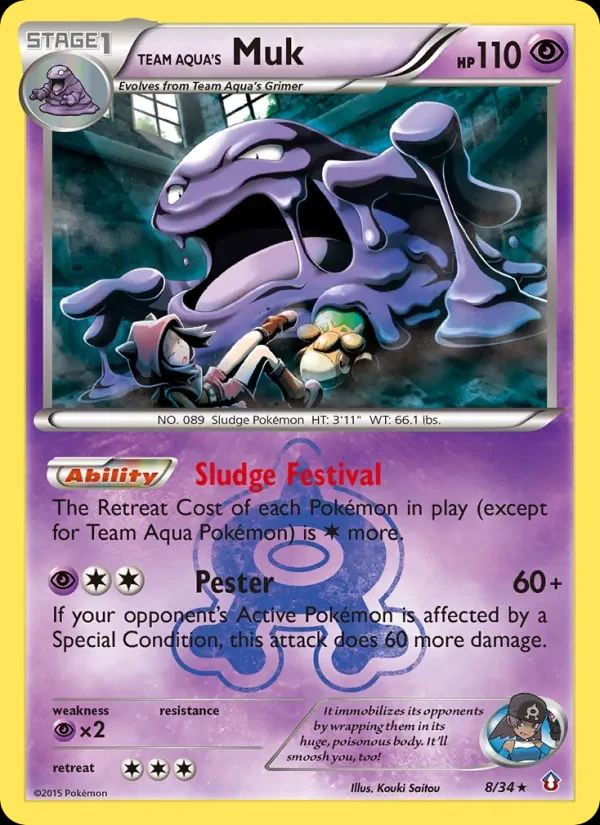 Team Aqua's Muk 8