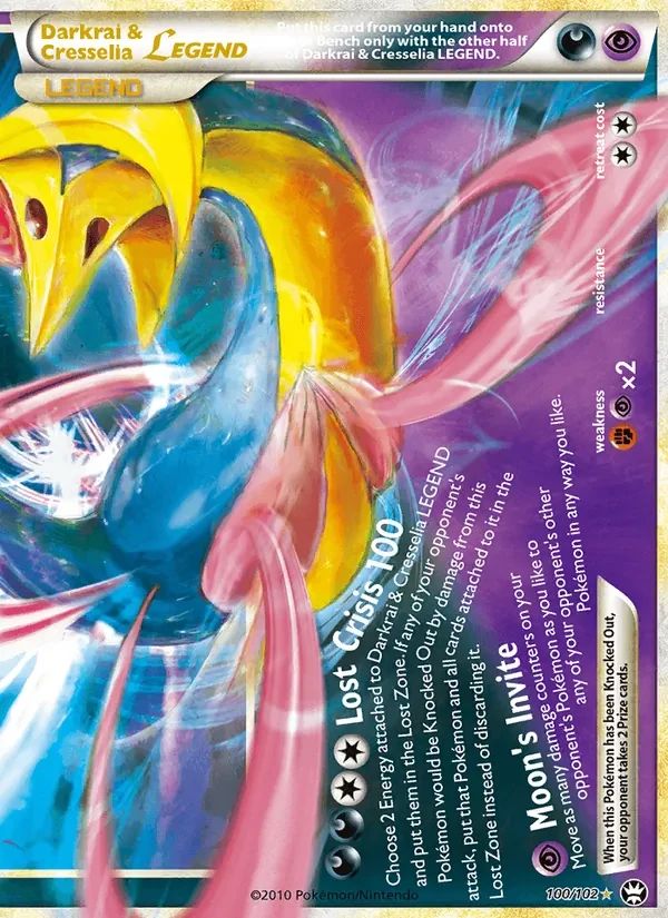 Darkrai & Cresselia LEGEND Triumphant card