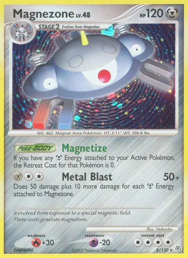 Magnezone Diamond & Pearl card