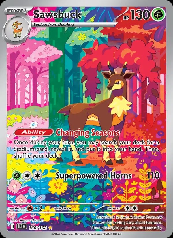 Sawsbuck Temporal Forces card