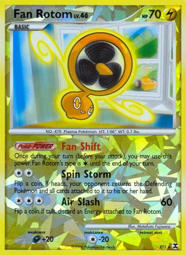 Fan Rotom Rising Rivals card